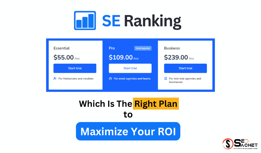 SE Ranking Pricing